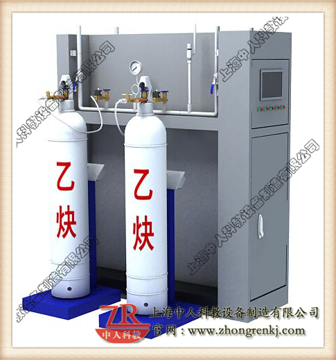 消融乙炔气瓶充装摹拟机