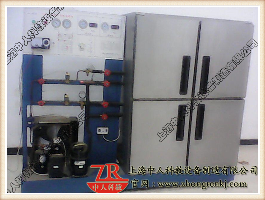 一机二库冷库实训拆卸