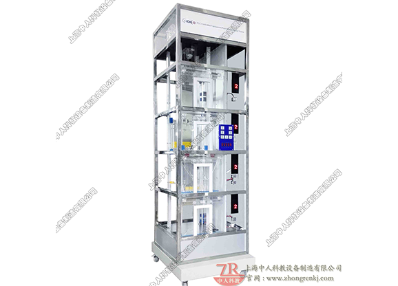 四层通明仿真讲授电梯模子