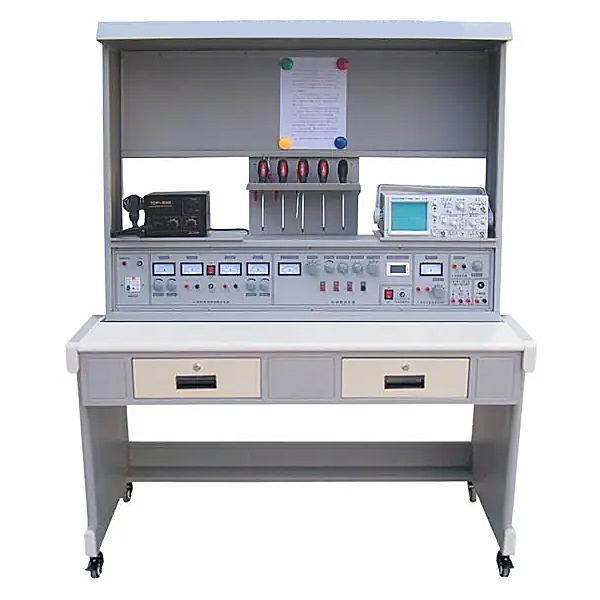 电子手艺与出产工艺流水新实训台(图1) 电子手艺与出产工序身手流水新尝试台,程控互换综合尝试箱