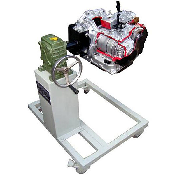 主动变速器翻转尝试台,创意齿轮综合加工尝试台