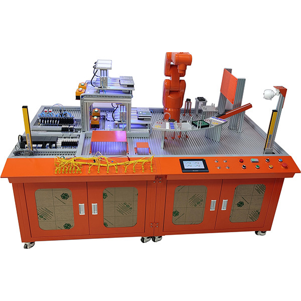 产业机器人操纵与运维实训平台,机器人操纵与运维实训台